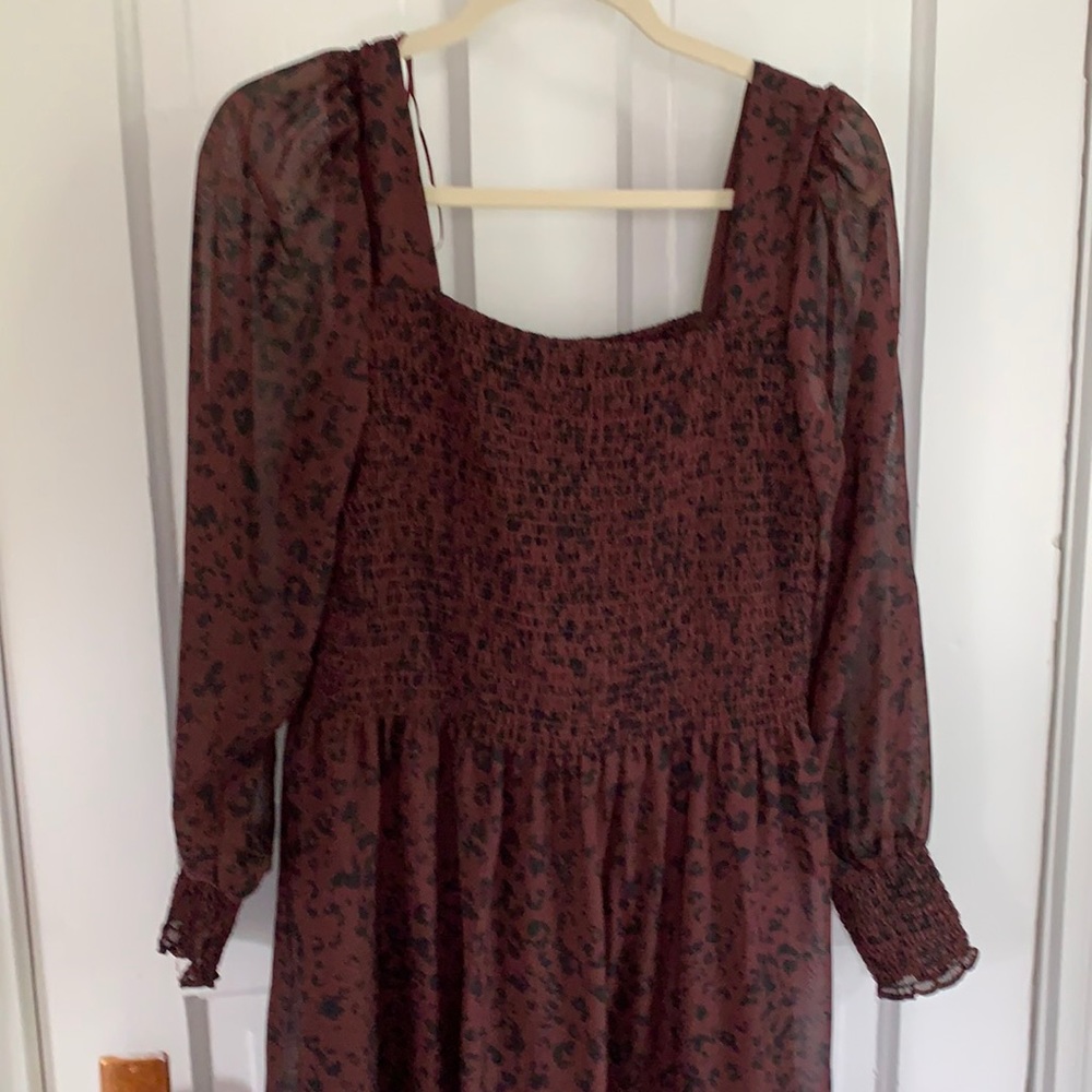 Smocked maxi dress